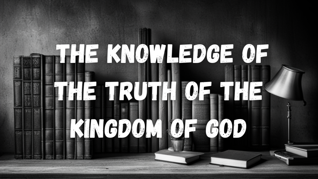 The Knowledge of The Truth of The Kingdom of God Black And White Starry Sky Facebook Cover 1024x577