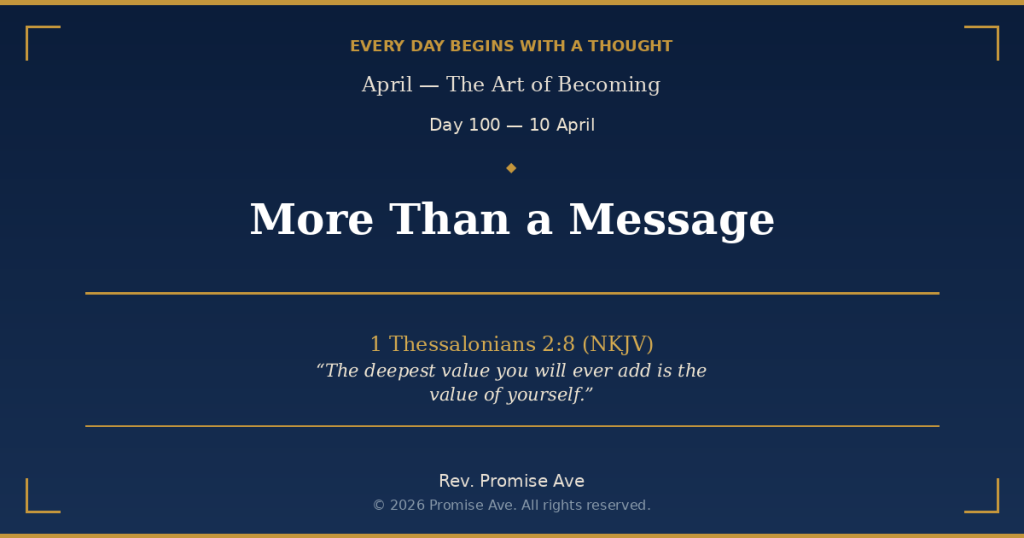 day100 10april morethanamessage social