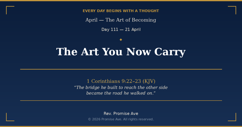 day111 21april theartyounowcarry social