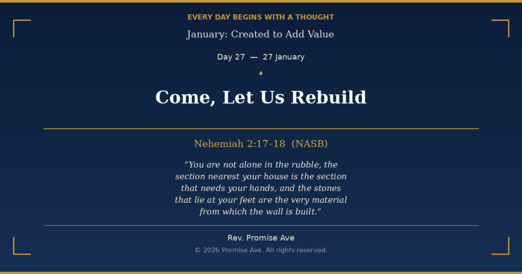 day27 27january comeletusrebuild social