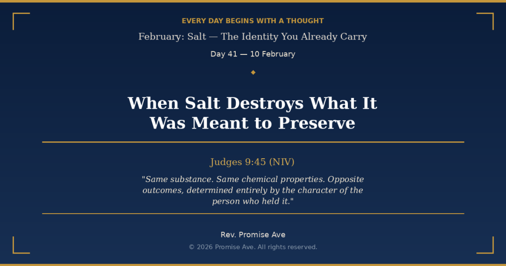 day41 10february whensaltdestroyswhatitwasmeanttopreserve social
