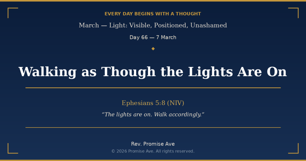 day66 7march walkingasthoughthelightsareon social