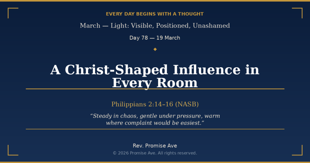 day78 19march achristshapedinfluenceineveryroom social