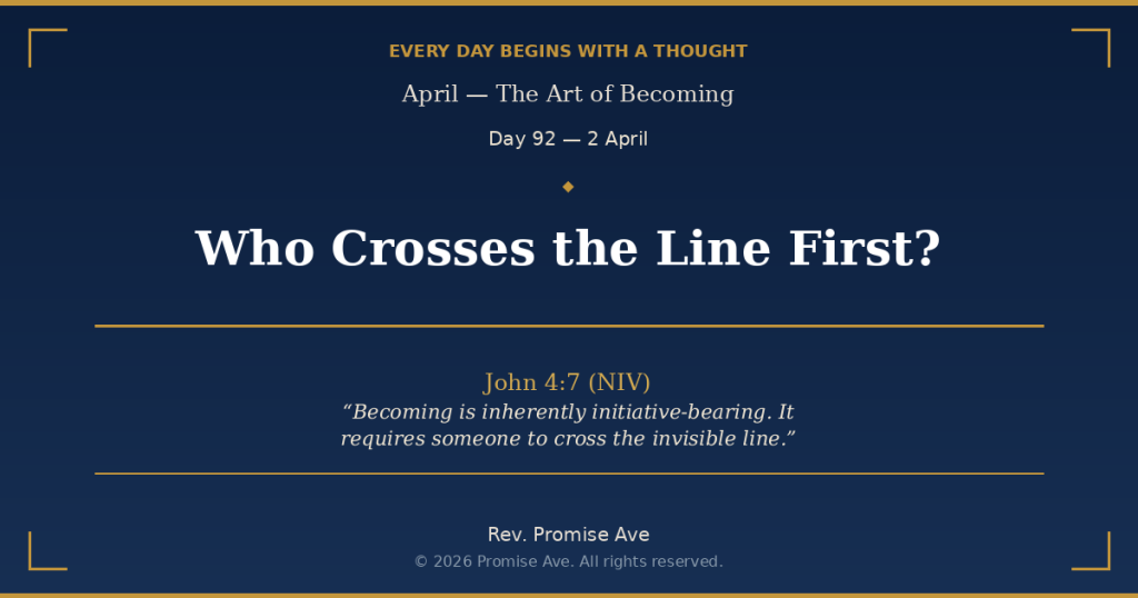 day92 2april whocrossesthelinefirst social