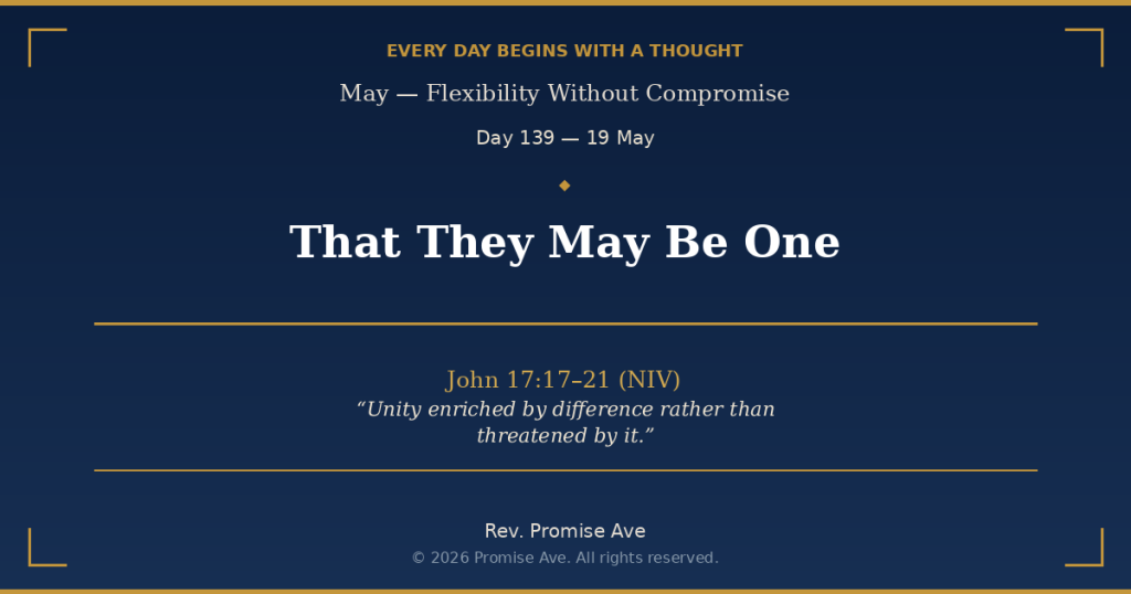 day139 19may thattheymaybeone social