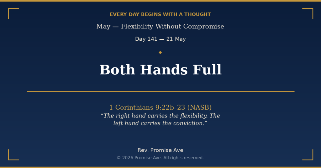 day141 21may bothhandsfull social