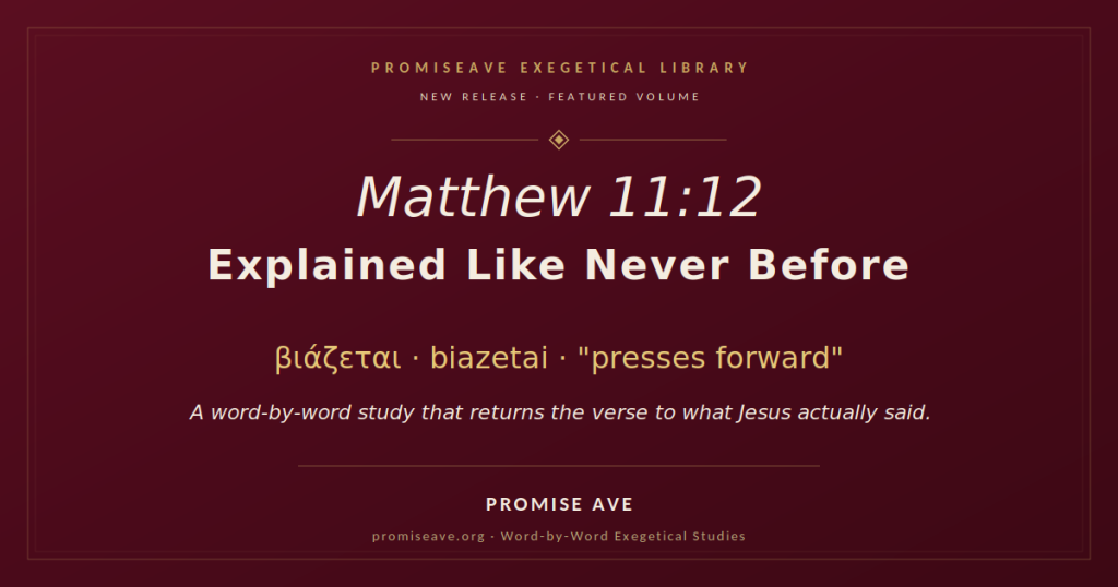 matthew 11 12 newsletter post image