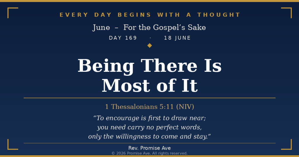 day169 18june beingthereismostofit social