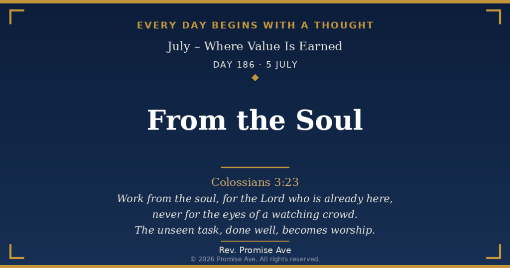 day186 5july from the soul