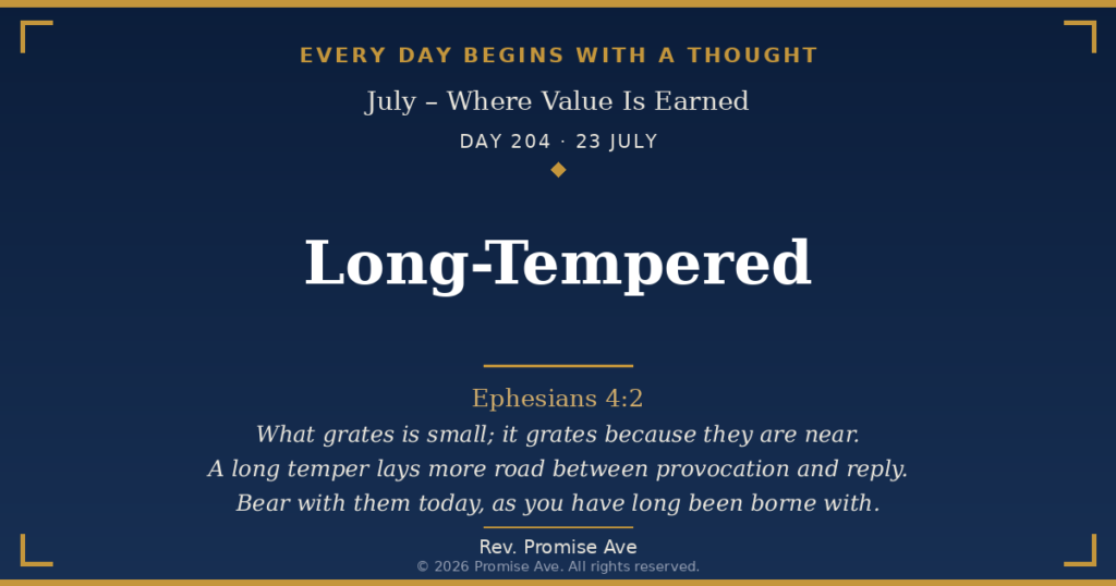 day204 23july long tempered