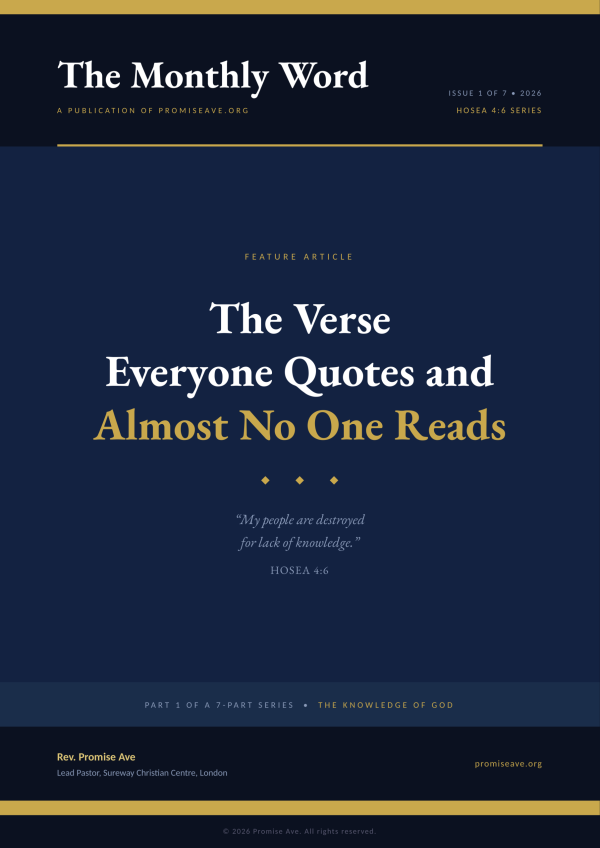 The Verse Everyone Quotes and Almost No One Reads (PDF)
