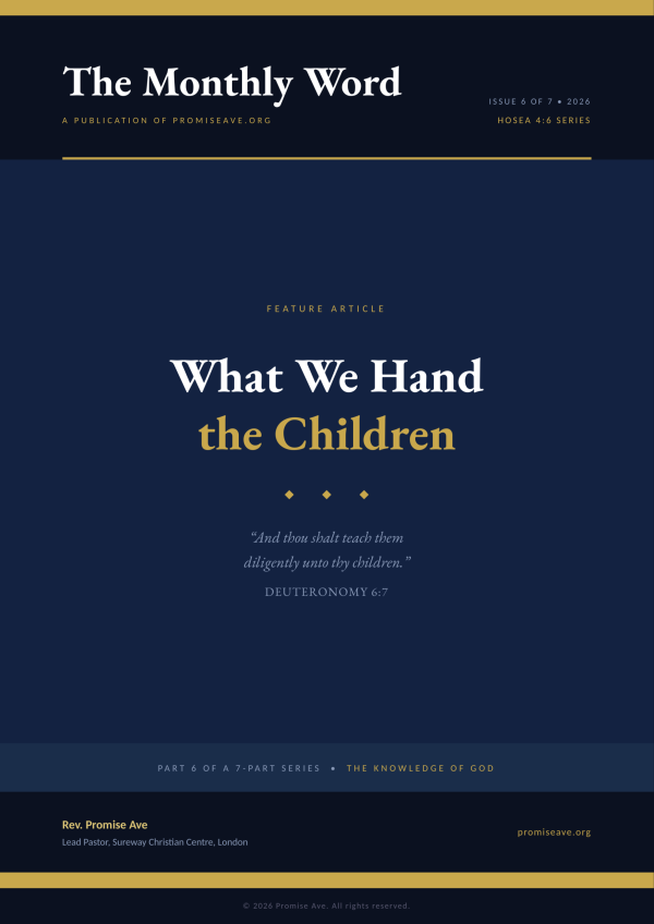 What We Hand the Children (PDF)