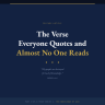 The Verse Everyone Quotes and Almost No One Reads (PDF)